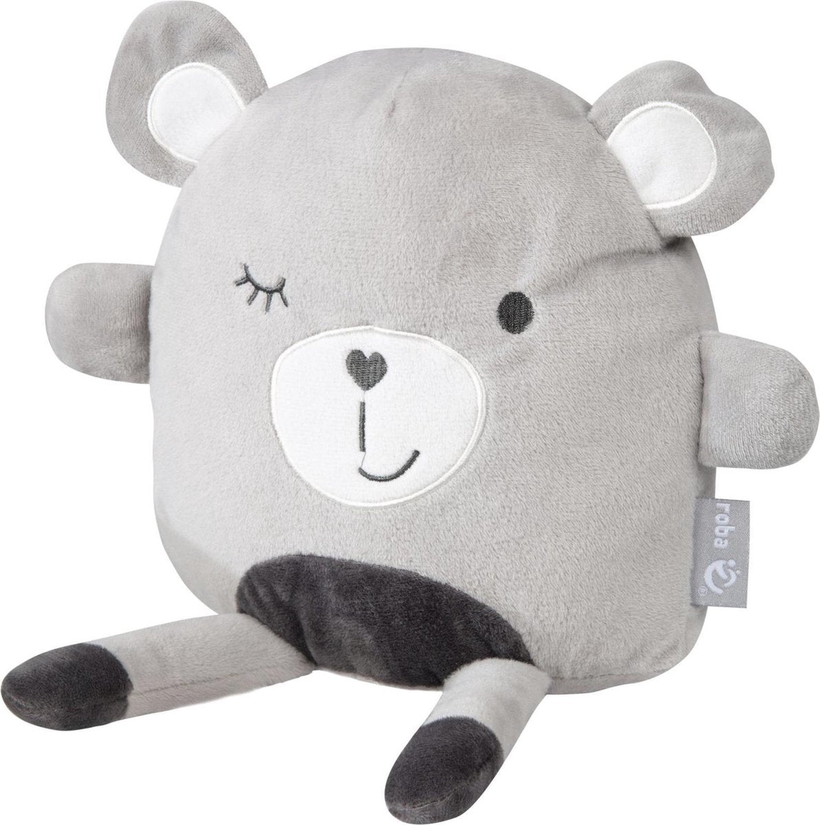 Roba Knuffelbeer Lil Cuties Junior 20 Cm Polyester Grijs
