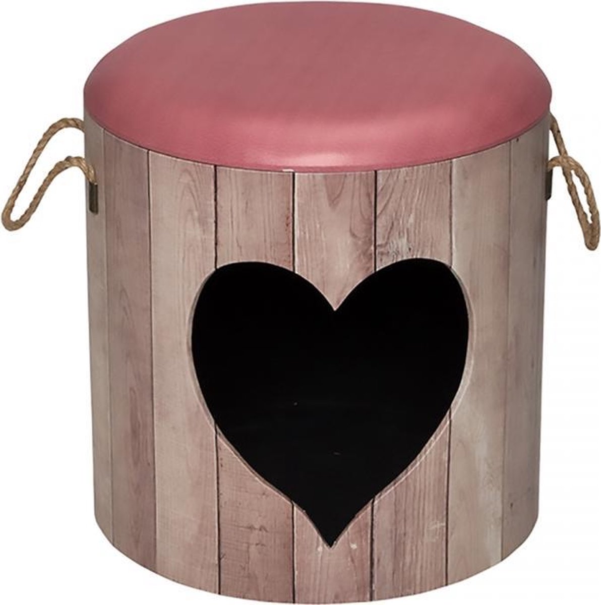 D&D Petbox heart Roze M - 35x34cm