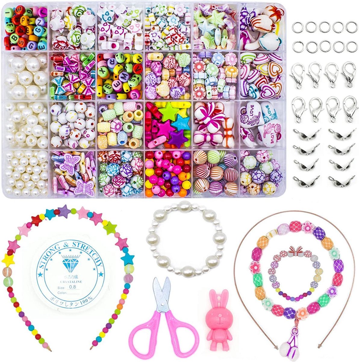 DIY kralen voor sieraden armband kettingen String Making Kit