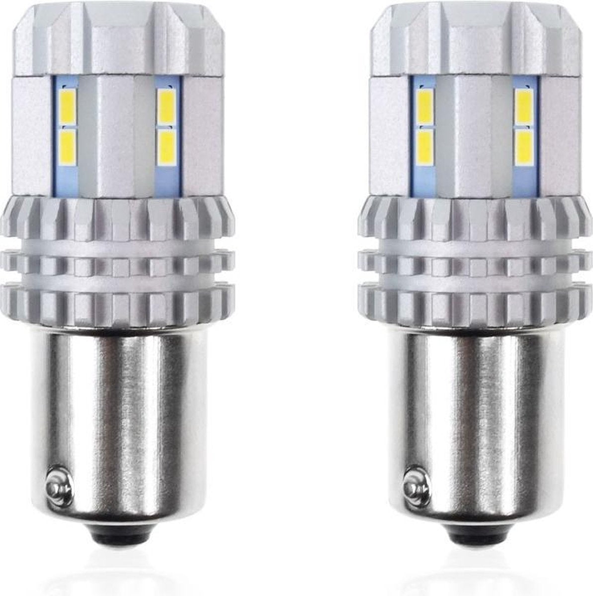 CANBUS - BA15S - 12SMD - Extra Fel - 12/24V - 2 stuks
