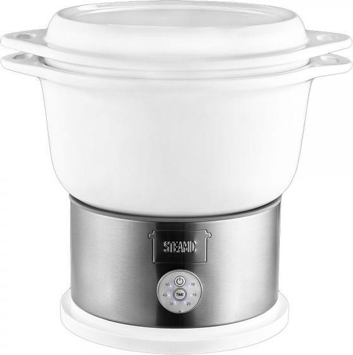 KALORIK TKG DG 1002 Keramische Stoomkoker - 700 W - keramische kom - wit