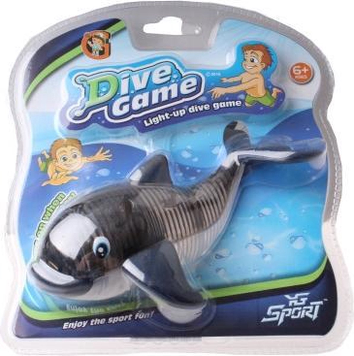 Tom Badspeelgoed Dive Game Junior 13 Cm Kunststof Zwart