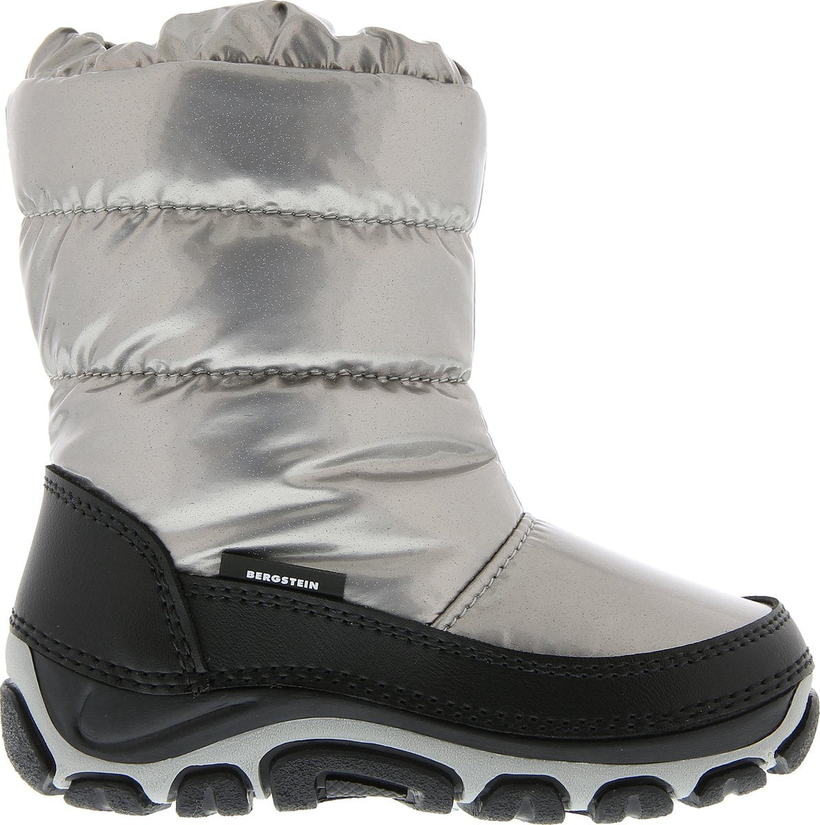 Bergstein 123 Lux Kids Snowboots - Silver - Maat 25/26