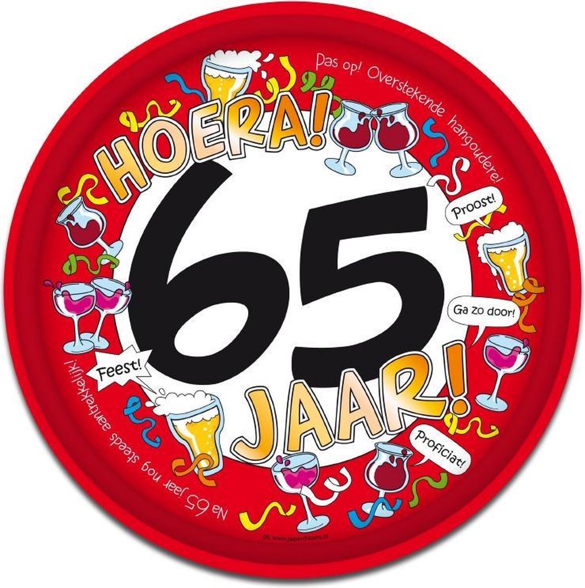 Dienblad - 65 jaar