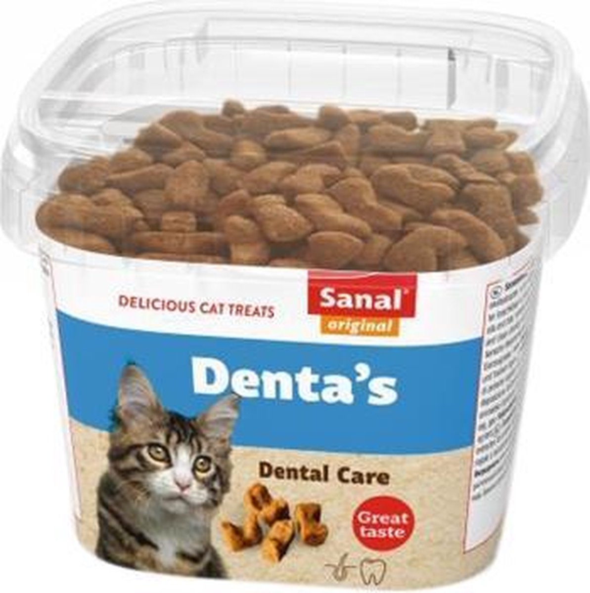 Sanal cat denta's cup - 75 gr - 1 stuks