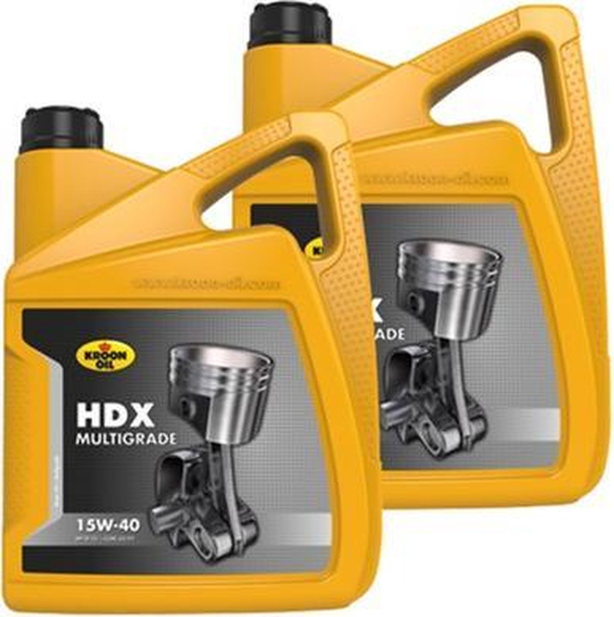 Kroon Olie Aanbieding: 2 X Hdx 15W40 5L