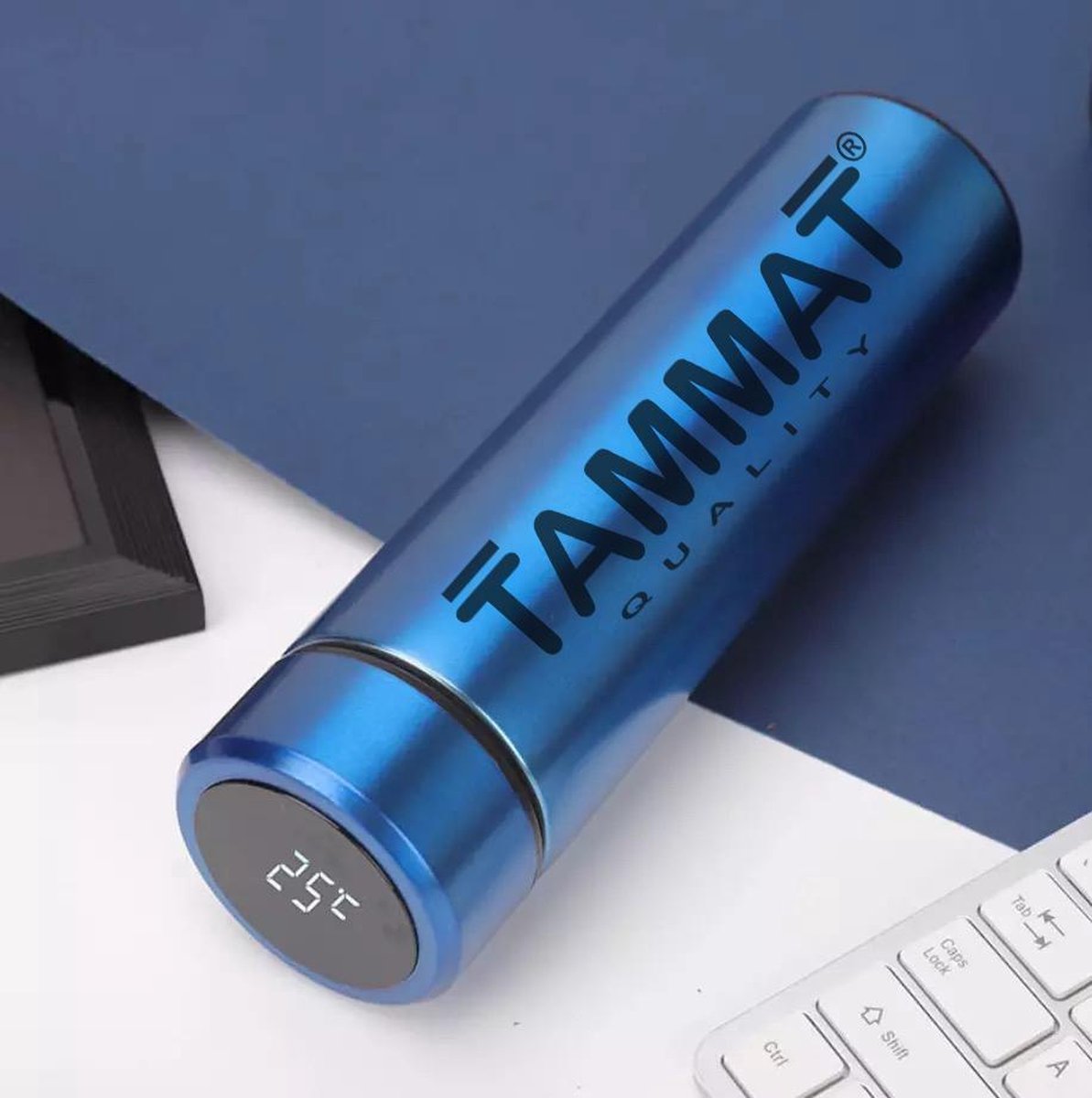 Slimme Thermosfles met LCD temperatuur Display - Curver Isolatiefles 0
