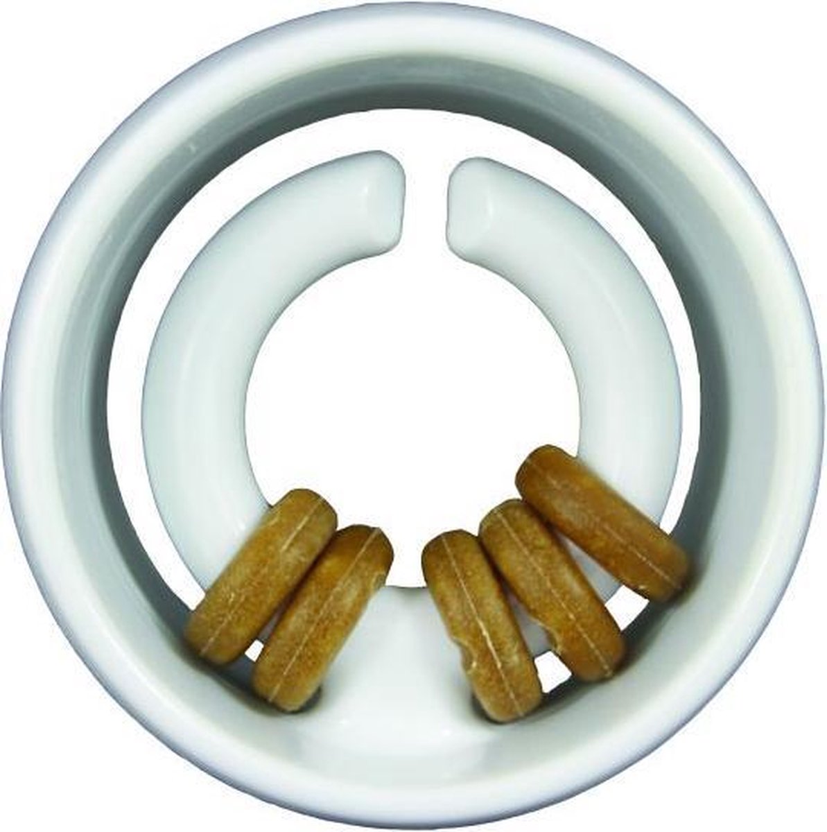 Starmark bol wit 11x11x7 cm