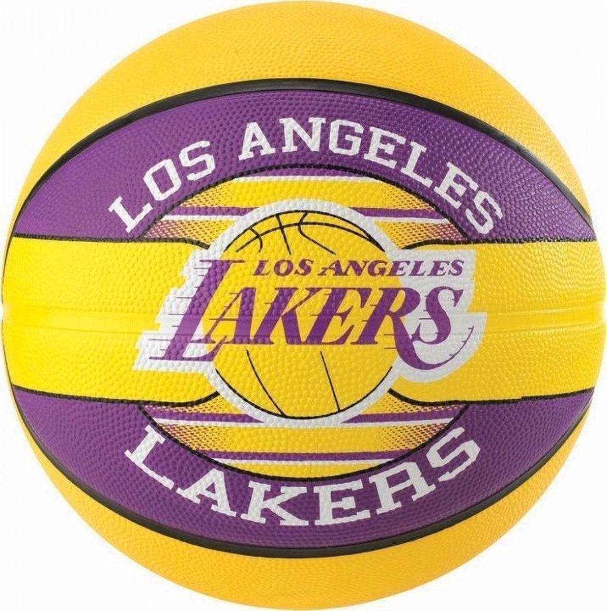 Spalding Basketbal Los Angeles Lakers Geel/paars Maat 7