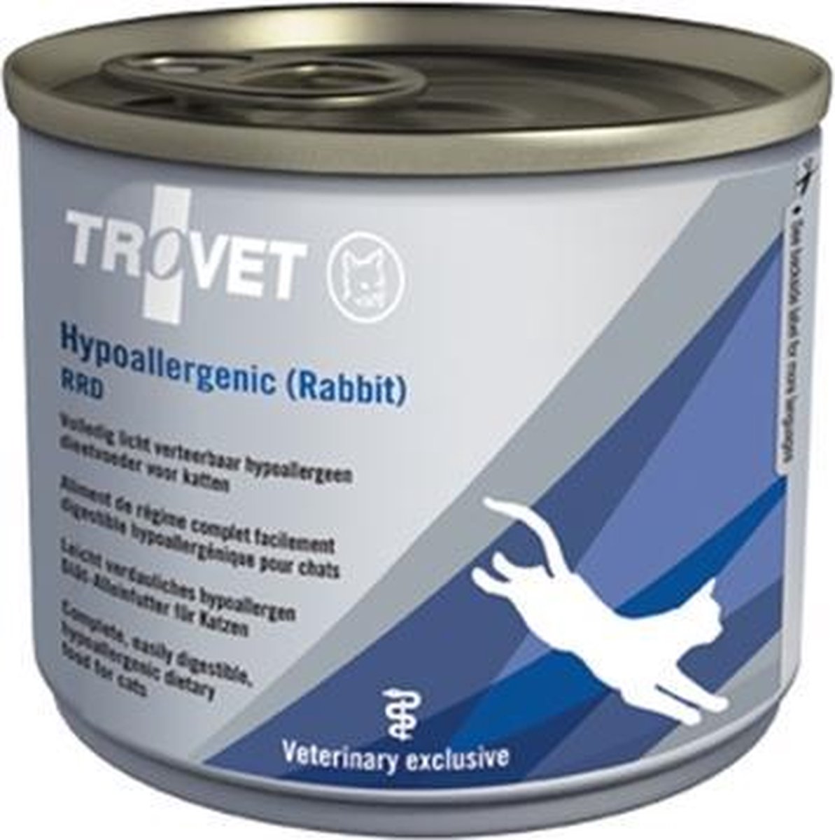 TROVET Hypoallergenic RRD (Rabbit) Kat - 12 x 200 gr blikjes