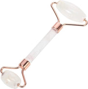 Falkann verbeterde Jade Roller - Gezichtsroller - Face Roller - White Crystal Quartz Roller - Inclusief Unieke Opbergdoos