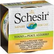 Schesir bouillon tonijn / sardines - 70 gr - 14 stuks