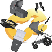 Koelstra Binque Daily PACK - Kinderwagenset - Grijs