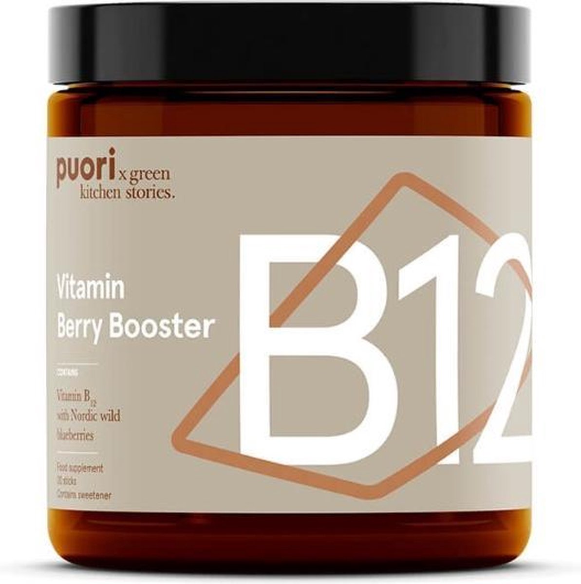 PUORI B12 Berry Booster stuk -  Biologisch gecertificeerd