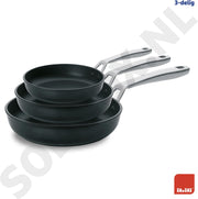 Ibili Koekenpannen Voordeel Set Titan 3 delig 20+ 24 + 28  cm