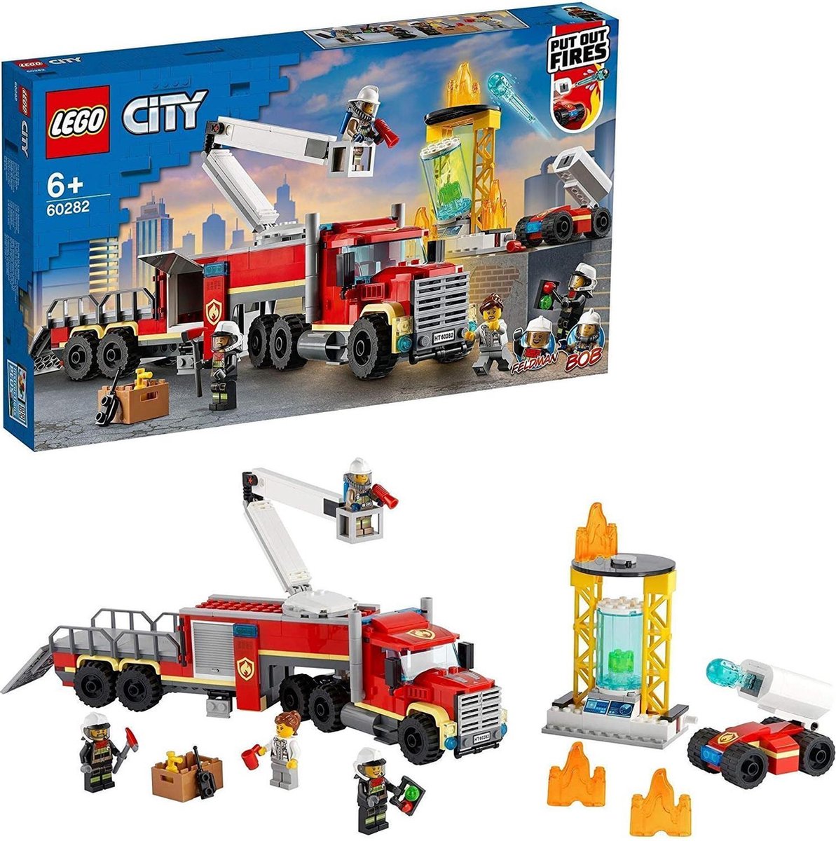 LEGO 60282 City Brandweerbureau Bouwset