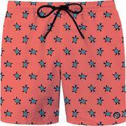 Become - Zwemshort koraal met schildpadden XL