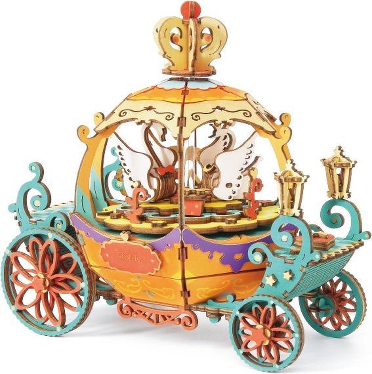 ROBOTIME Music Box AM41 Pumpkin Carriage