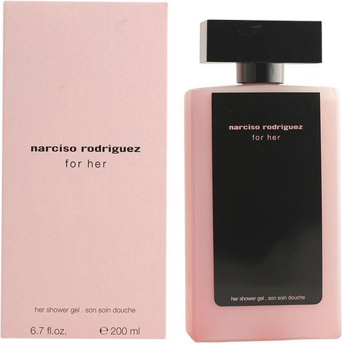 MULTI BUNDEL 2 stuks NARCISO RODRIGUEZ FOR HER douche gel 200 ml