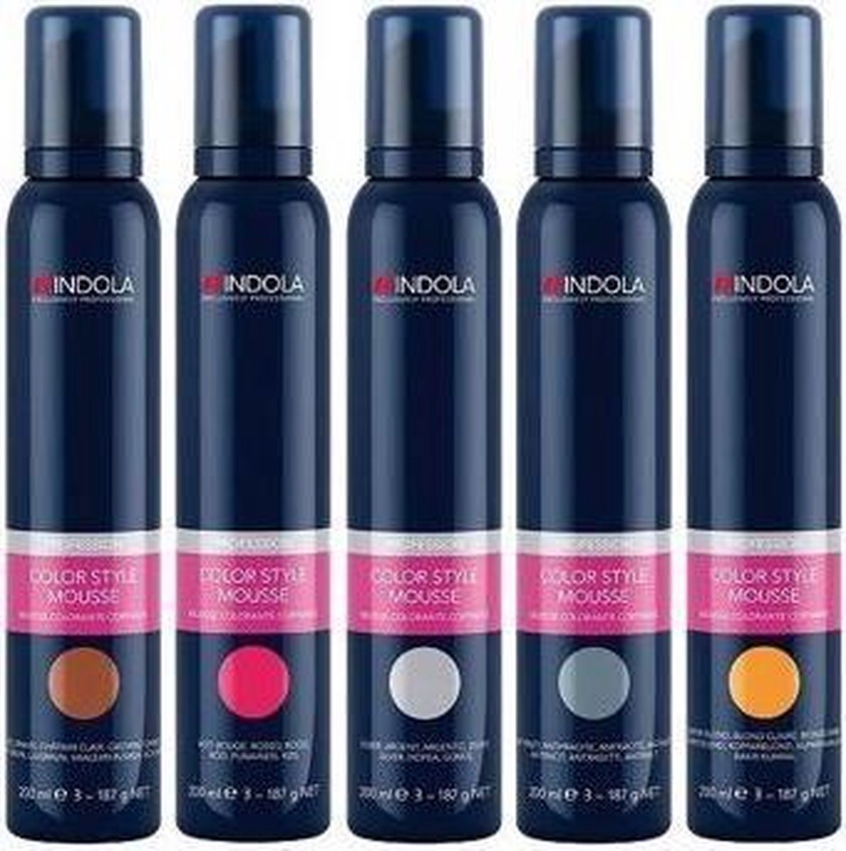Indola Indola Color Style Mousse Middel Blond