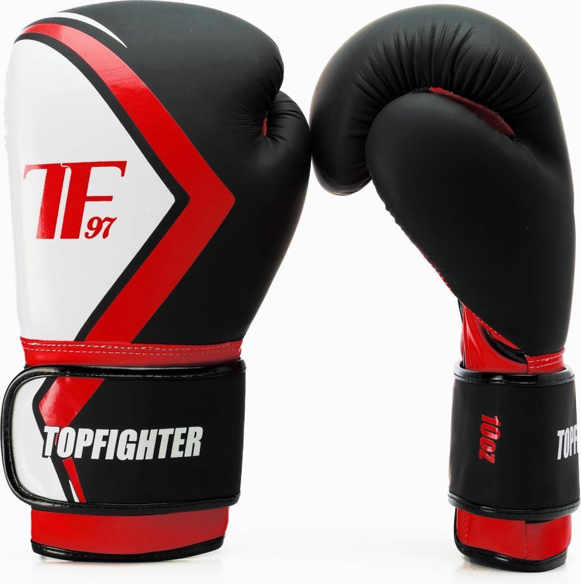 Topfighter Bokshandschoenen Hybrid 2.0 Zwart 16oz