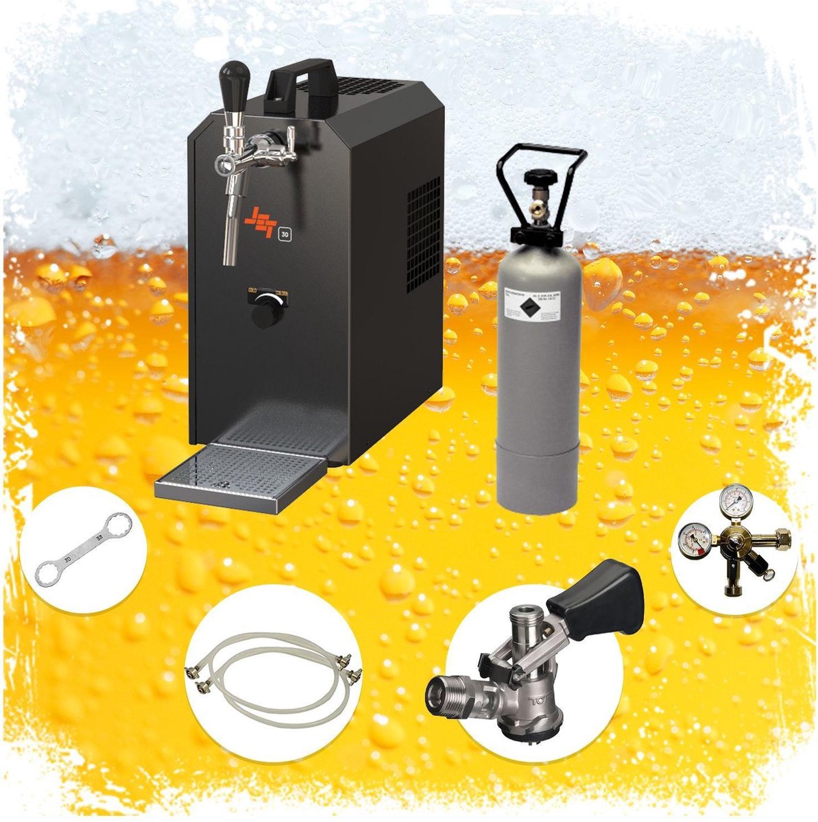 Complete Set - Biertap JET 30 1-kraans