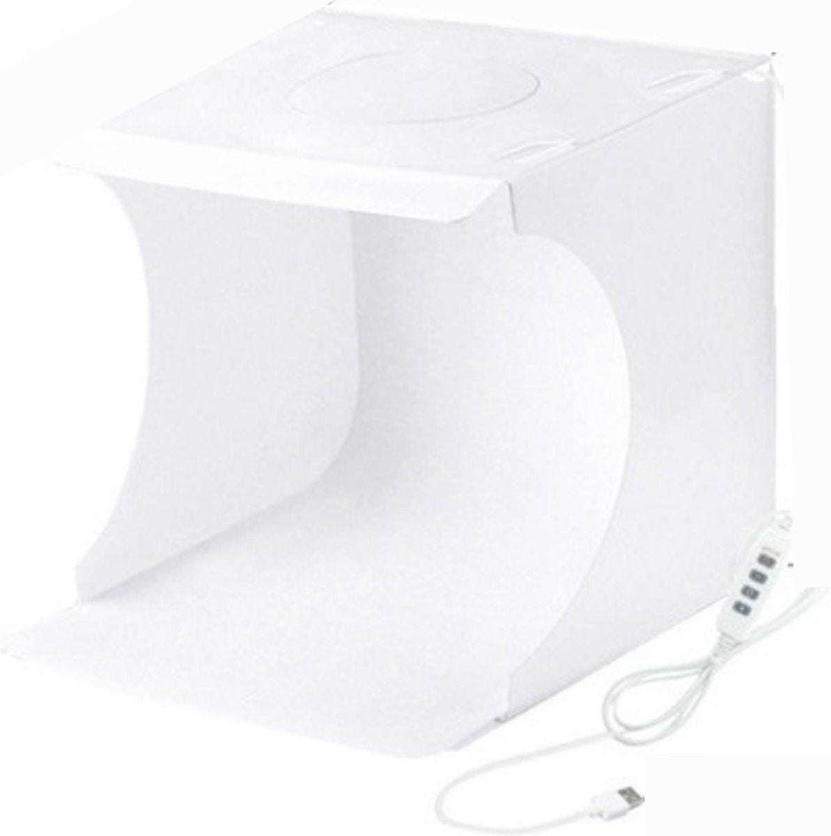 Dakta® Fotostudio | Studiolamp | Opvouwbaar | Fotografie | Studio | Fotografie accessoires | Lampen | Mini | Verlichting | Portret | Ringlight | Lightbox