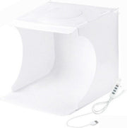 Dakta® Fotostudio | Studiolamp | Opvouwbaar | Fotografie | Studio | Fotografie accessoires | Lampen | Mini | Verlichting | Portret | Ringlight | Lightbox
