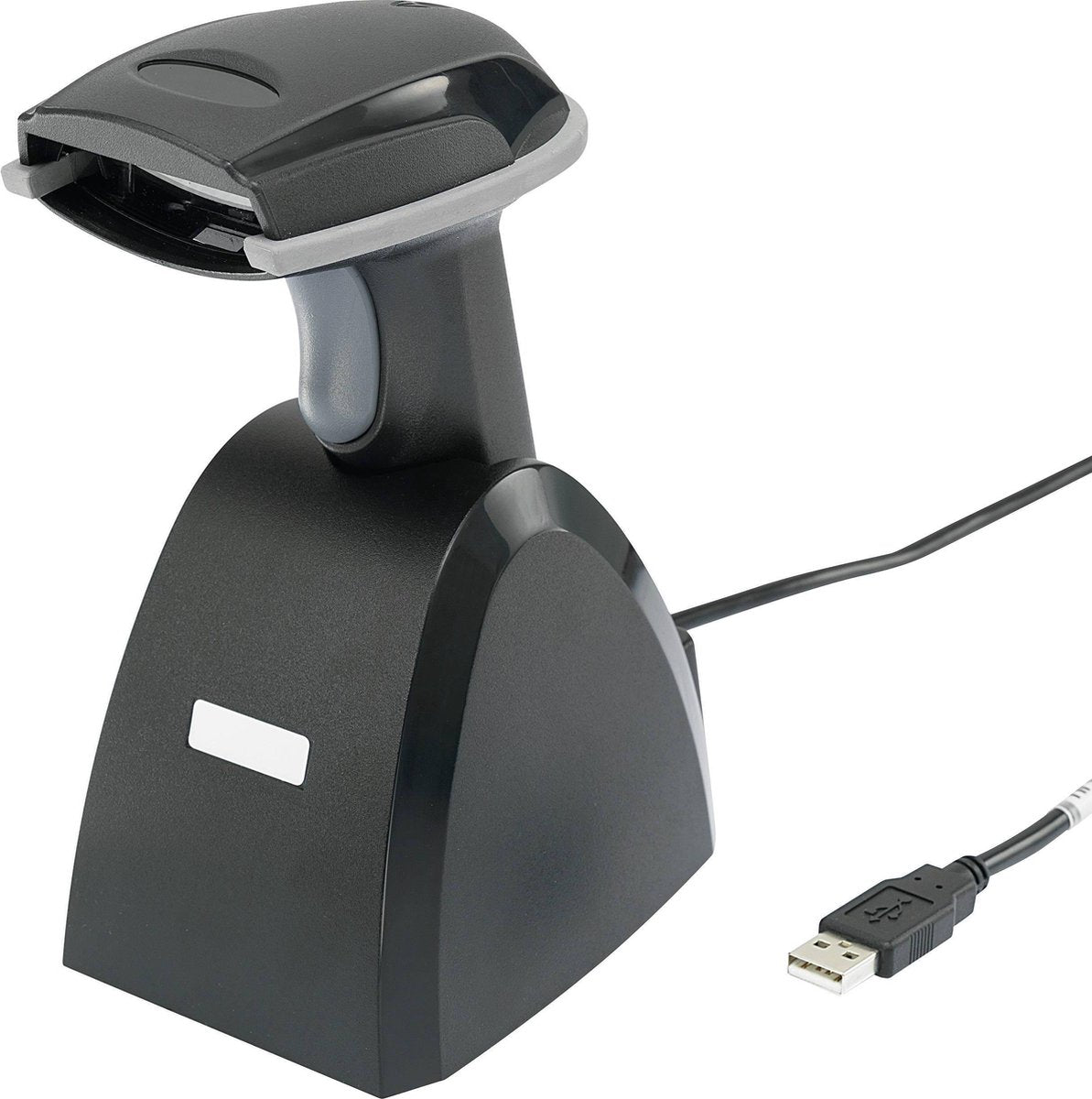 Renkforce iLS6300BQ 1MB USB-Kit Barcodescanner Bluetooth 1D Laser Zwart Handmatig Bluetooth