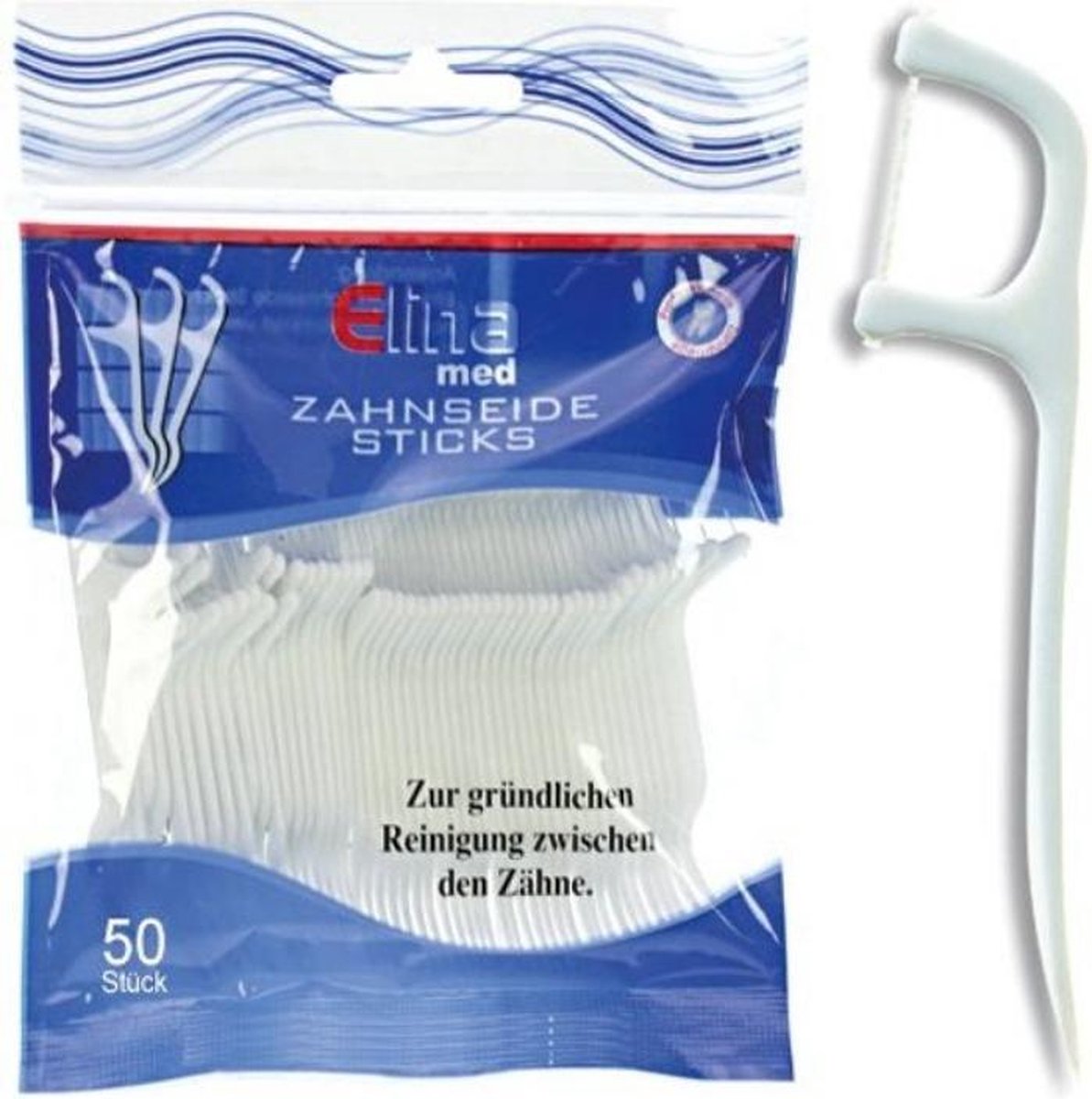 Floss tandenstokers - 50 stuks - Wegwerp - Flossdraad - Tandenstoker