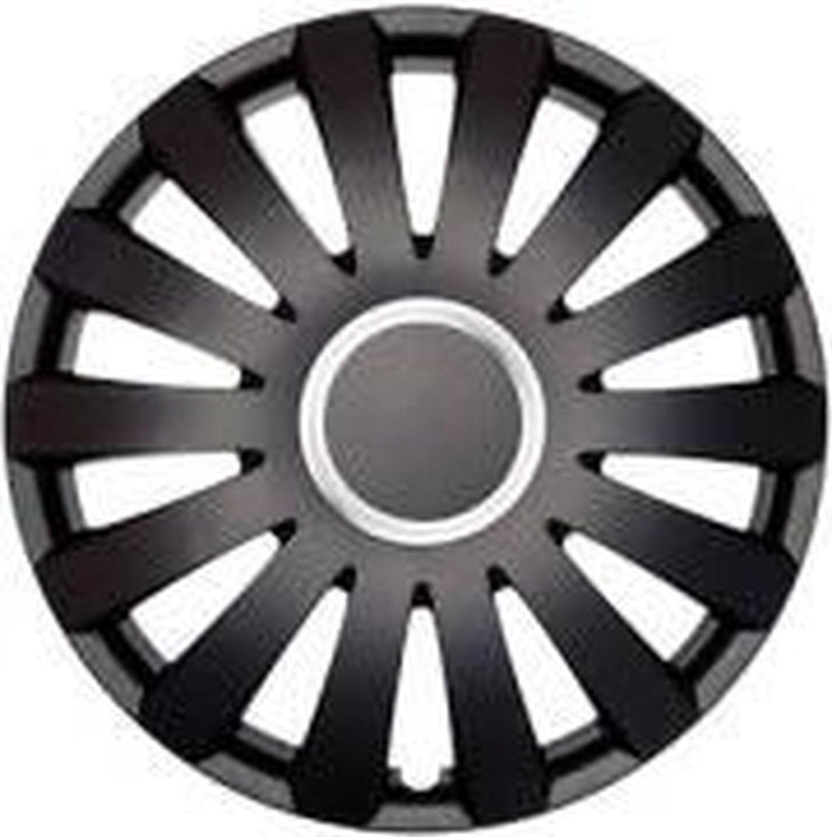 Car Plus Wieldoppen Fontana 15 Inch Abs Zwart Set Van 4