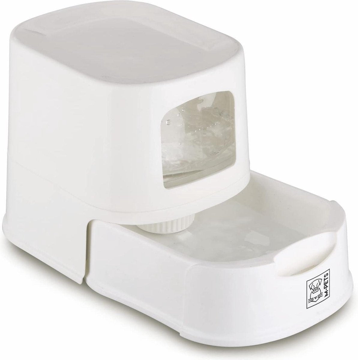M-pets Drinkautomaat Lena 21 X 18 Cm 2 Liter Wit