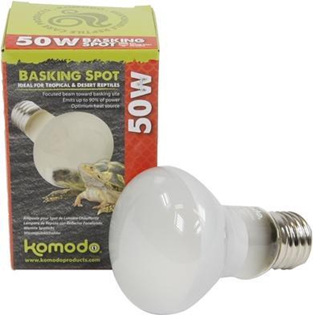 Komodo warmtelamp es - 50 watt - 1 stuks