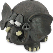 Spaarpot van een grappige olifant groot 22 cm