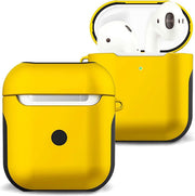 Hoes Voor Apple AirPods Hoesje Case Hard Cover - Geel