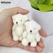 EPIN | Mini Teddy Beertjes | Mini Knuffel | Beer | Ophang Oogje | 2 Stuks