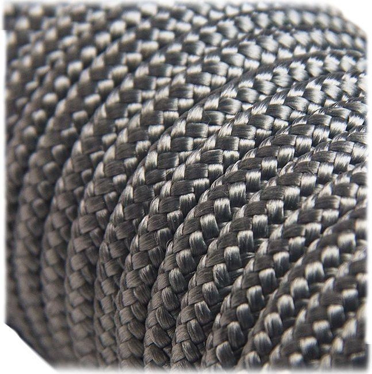 6MM PPM - Cement Grey - 10 meter - #030- dubbel gevlochten