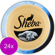 Sheba Luxe Menu Filets 80 g - Kattenvoer - 24 x Tonijn&Oceaanvis