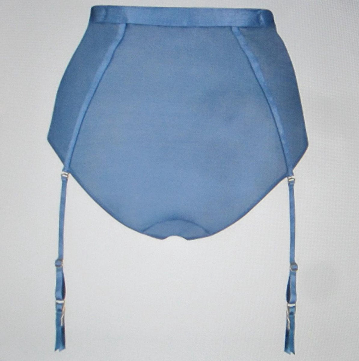 Hunkemoller Camila Guipure Motif Su Slip Met Charatels - Blauw - Maat XS