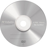 Verbatim 43519 DVD-R Matt Silver Schijven - 5 Stuks / Jewelcase