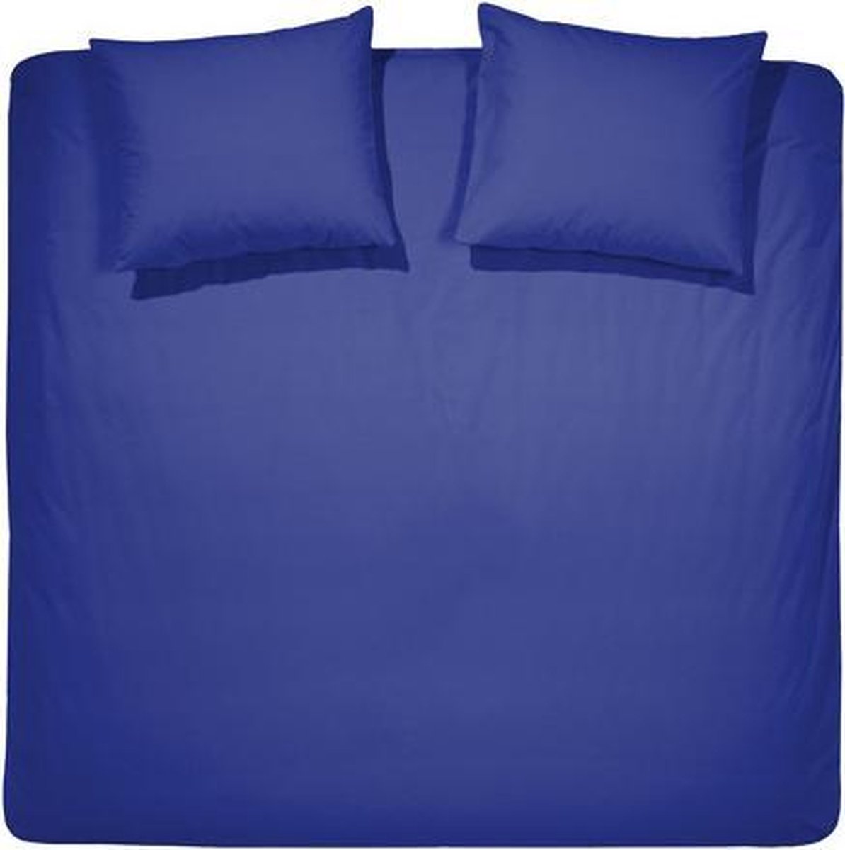 Dekbedovertrekset katoen 260 x 200/220 (62) ultramarine uni Damai