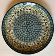 Bunzlau dinerbord groen