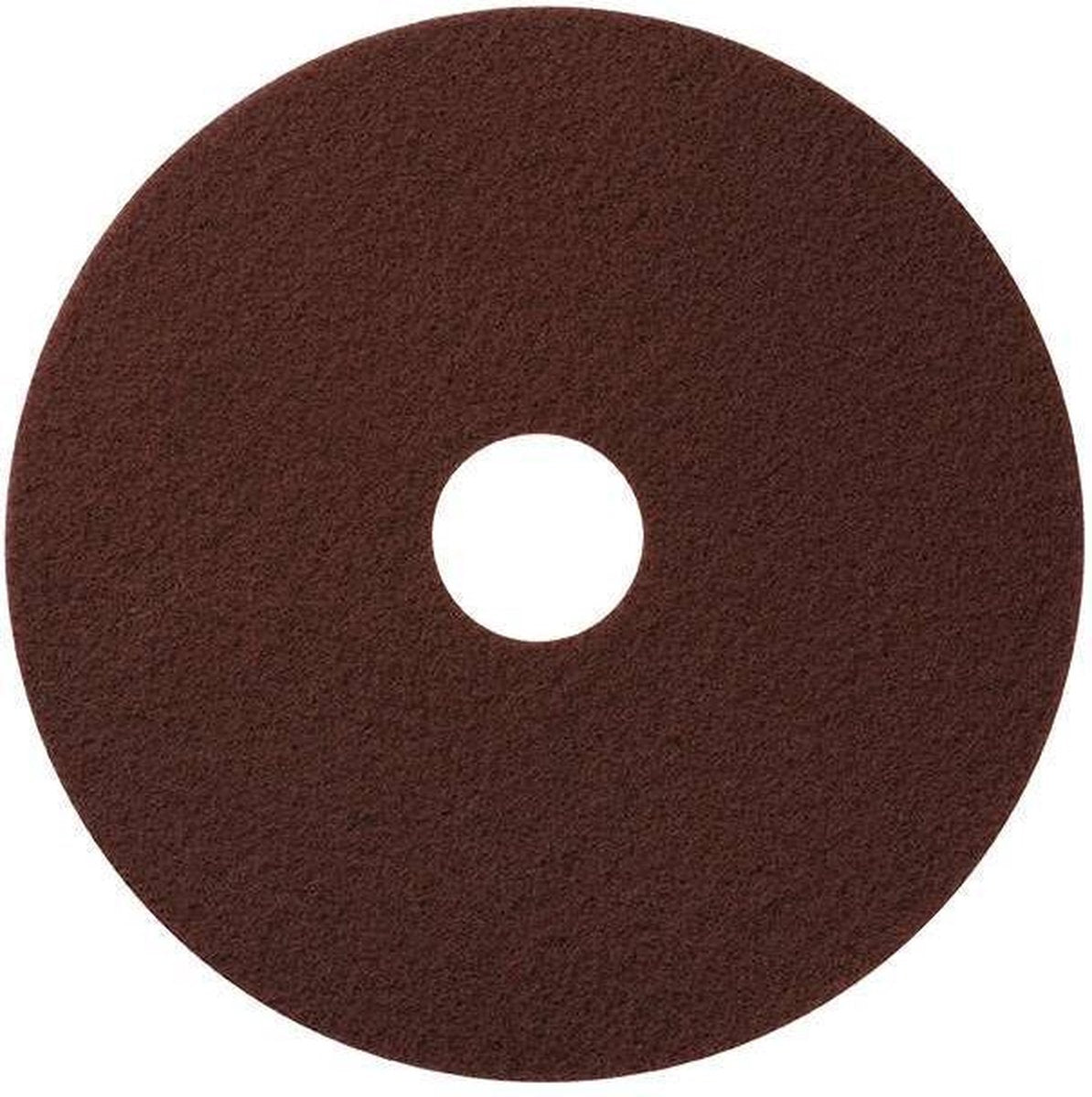 Vloerpad 16 inch 40 cm maroon chemical free SPP ecoprep strippad 5 stuks incl 1 aandrijfpad Alu pads voor vloer strippen met alleen water