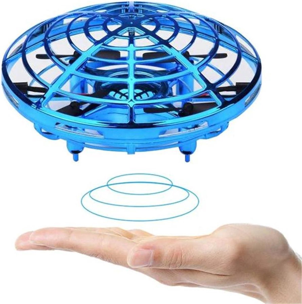 LUXWALLET UFOX -  Infrarood Drone voor Jong en oud - Helicopter / Quadcopter - Bedienen met Handgebaren - Schockbestendig en Veilig - Kids Drone