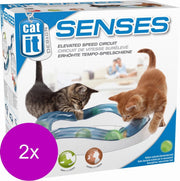 Catit Senses Speed Circuit - Kattenspeelgoed - 2 x per stuk