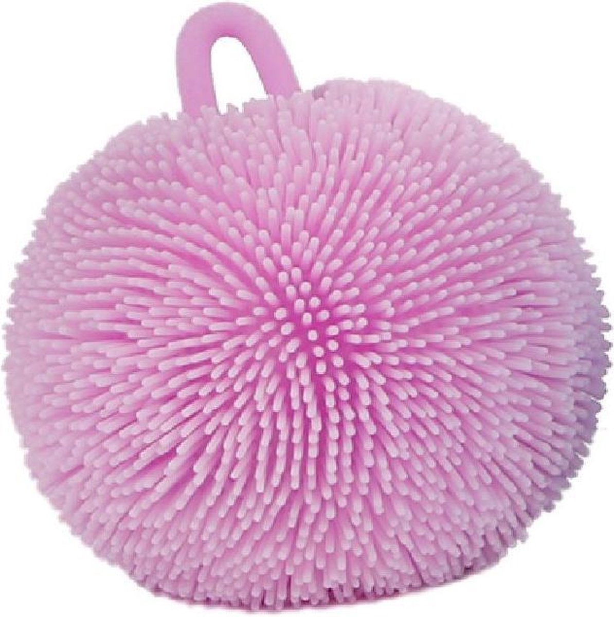 Toys Amsterdam Knijpbal Fluffy Junior 9 Cm Siliconen Paars