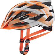 Uvex Air Wing CC Fietshelm - Grijs/Oranje - Maat S/M (53-55 Cm)