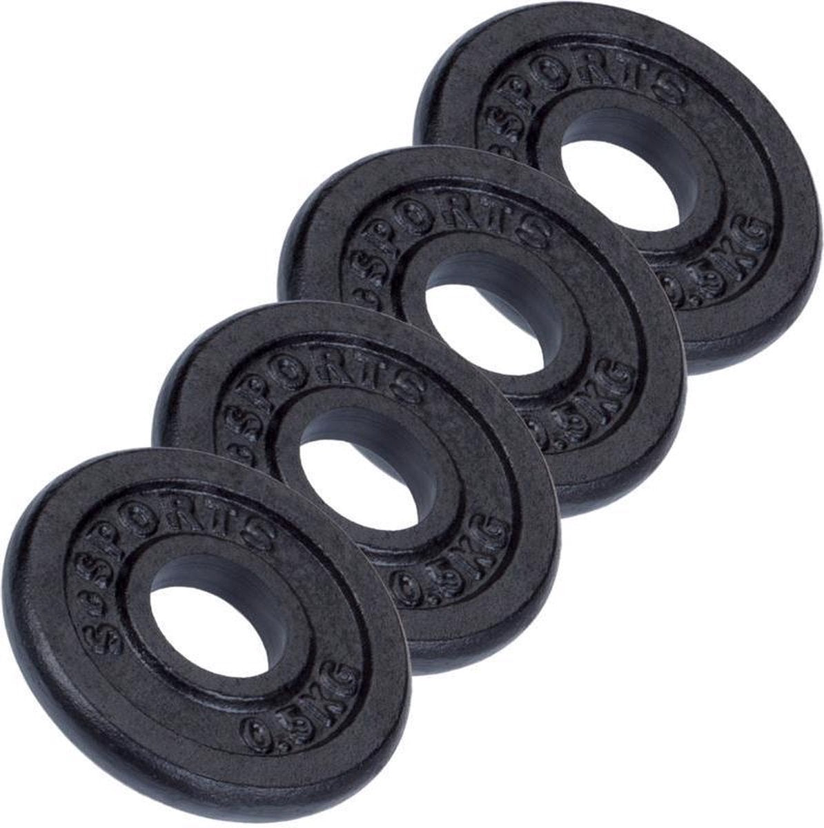 ScSPORTS® 2 kg Halterschijven set - 30 mm - 4 x 0