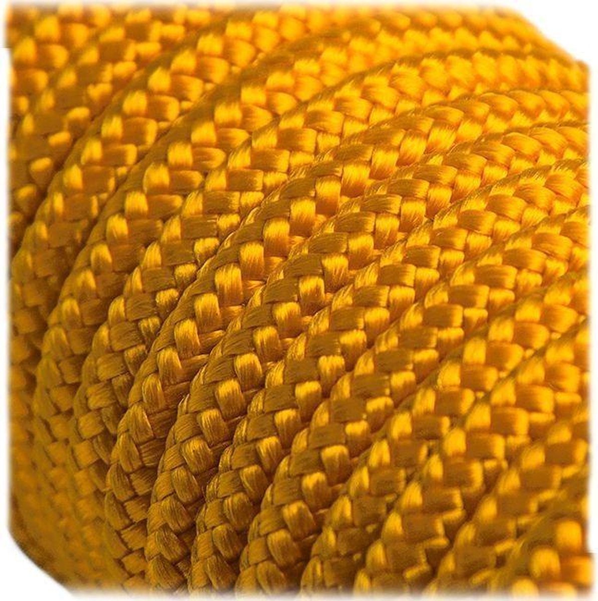 6MM PPM - Honey - 10 meter - #044 - dubbel gevlochten