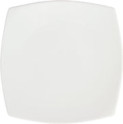 Olympia Whiteware vierkante borden met afgeronde hoeken | 24x24 cm | 12 Stuks